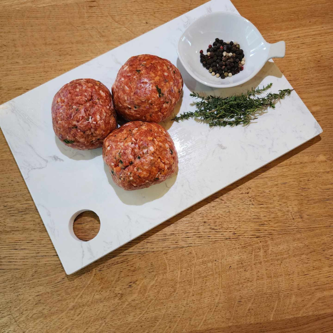 Beef Burgers  per KG