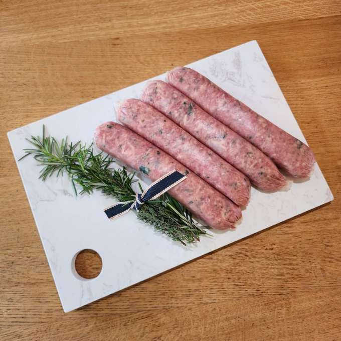 Continental Pork Sausages per KG